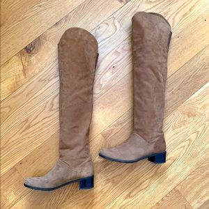 Stuart Weitzman Brown Over the Knee Boots
